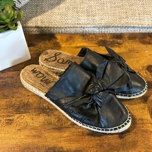 Sam Edelman Leather Lynda Espadrilles